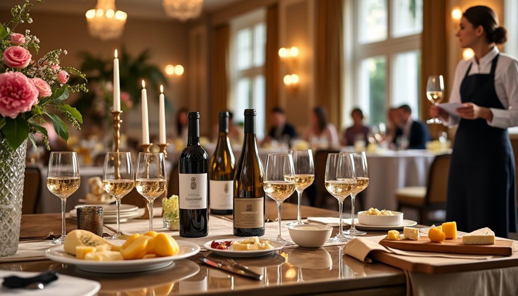 découvrez comment des ateliers dégustation de vins peuvent animer votre réception, offrir une expérience conviviale à vos invités et sublimer votre événement avec des saveurs uniques.