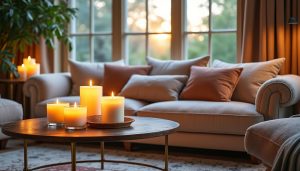 découvrez comment l’utilisation de bougies parfumées dans la salle crée une ambiance chaleureuse et relaxante tout en apportant une touche décorative unique à votre intérieur.