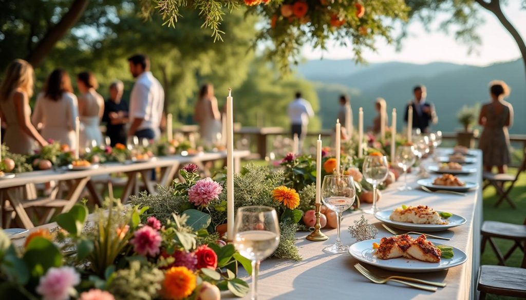 découvrez les tendances gastronomiques mariage 2025 : menus innovants, expériences culinaires uniques et inspirations savoureuses pour un mariage qui marque les esprits.