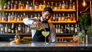 découvrez notre bar à cocktails, l'animation gastronomique tendance pour vos événements, alliant créativité, saveurs uniques et convivialité.