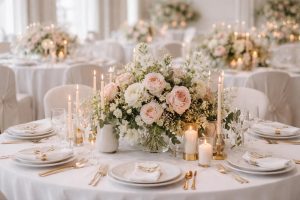 découvrez comment sublimer votre salle de réception de mariage avec des centres de table élégants et originaux grâce à sia et truffaut. idées déco et conseils pour un cadre mémorable.