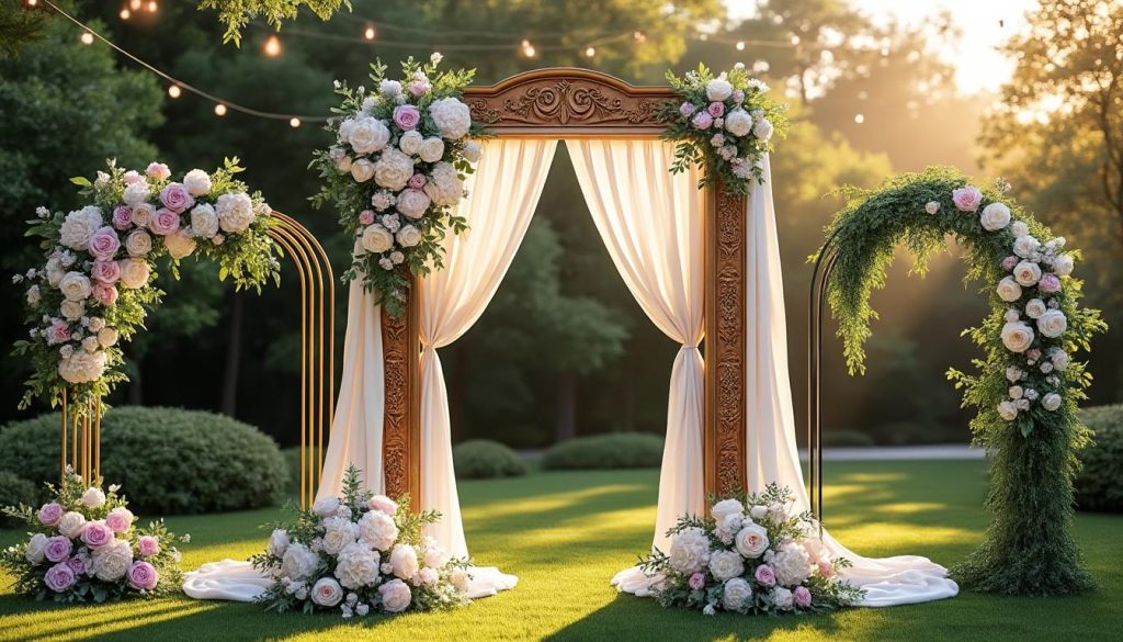 découvrez les dernières tendances et inspirations pour les arches de cérémonie, parfaites pour sublimer vos célébrations avec élégance et originalité.