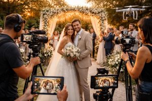 découvrez notre prestation mariage complète avec vidéo live streaming pour partager en direct les moments précieux de votre jour j avec vos proches, où qu'ils soient.