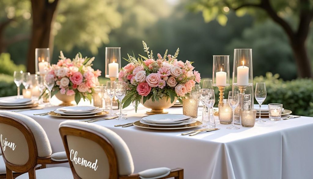 découvrez nos conseils pratiques pour personnaliser votre table de réception et créer une ambiance unique et conviviale pour vos invités.